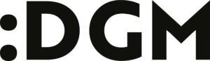 logotipo doria global media DGM